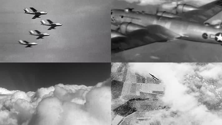 米格15喷气式战斗机空战击落美军飞机