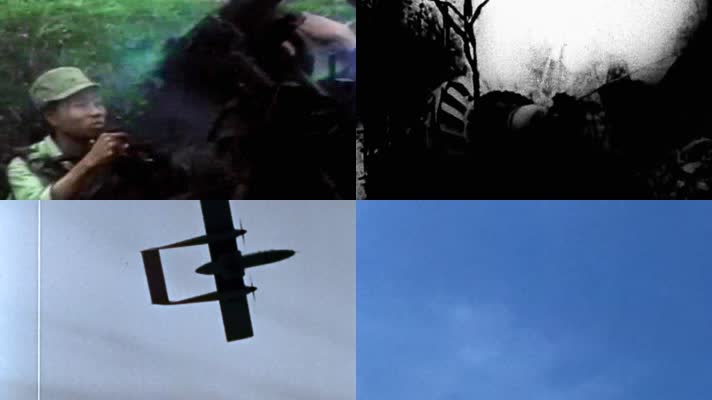 抗美援越越南民兵击落美军OV10野马侦察机