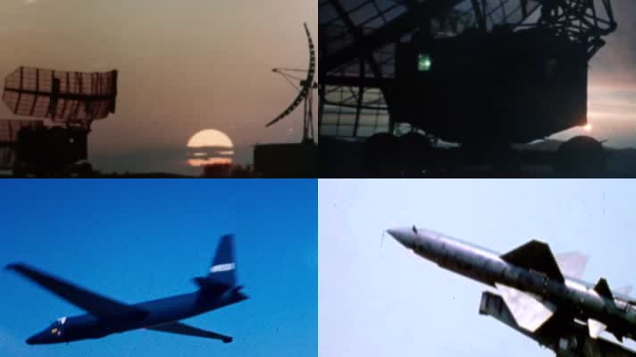 50年代防空导弹部队导弹营击落空军U2侦察机