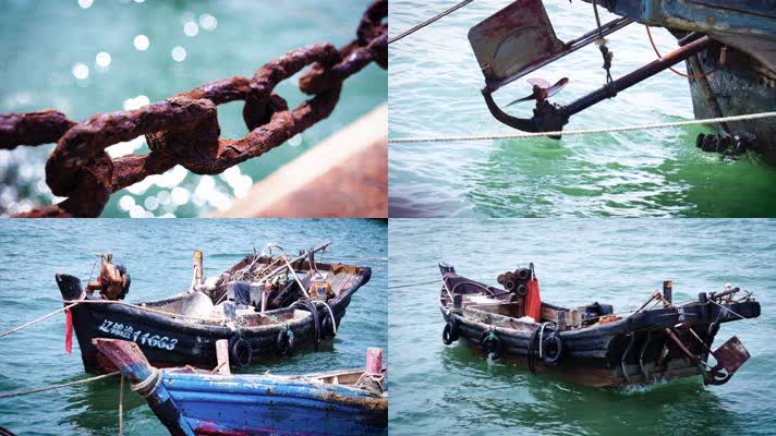 海上渔船 锦州渔船 船只 打鱼船 码头