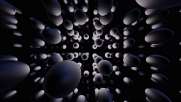 4K抽象黑色照明粒子VJ视频背景