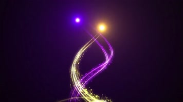 唯美粒子光效背景视频素材