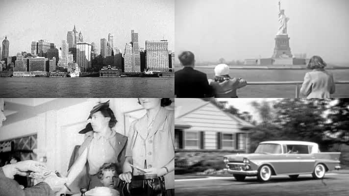 30年代美国移民政策城市街道生活历史