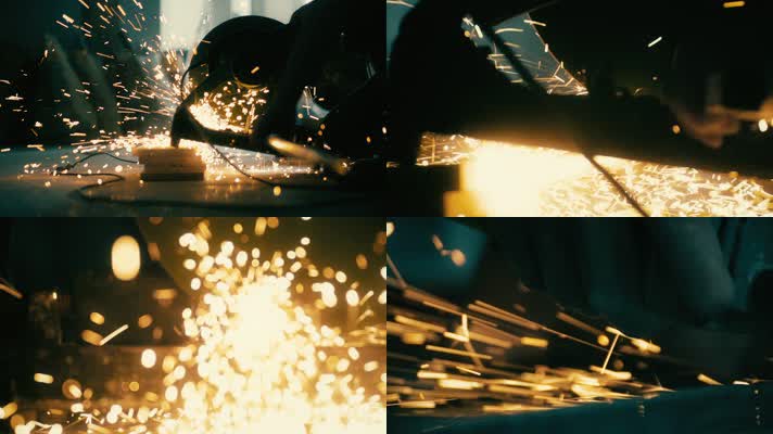 金属切割 金属 钢铁 工厂施工