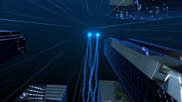 精品 · 震撼大气科技城市E3D模板