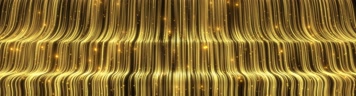 4k横版金色粒子瀑布