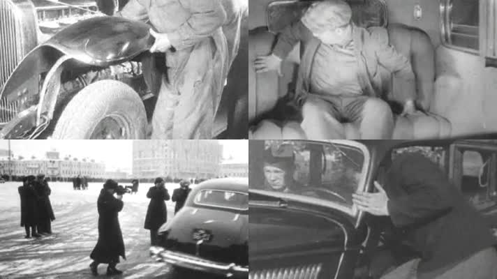 30年代苏联莫斯科吉斯豪华轿车汽车厂