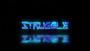 故障文字重组移形换位文字标题