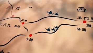 精品 · 复古丝绸之路地图旅行纪录片AE模板