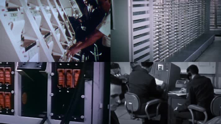 60年代第二代大型集成电路电脑计算机
