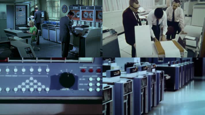 第二代IBM705大型电脑计算机打印机发展历史