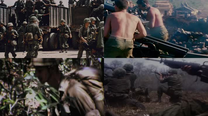 越南战争美军游骑兵德浪河谷战役