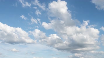 晴空万里蓝天白云天空延时 晴空万里蓝天白云天空延时