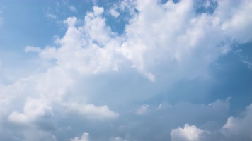 蓝天白云朵梦幻云层移动云彩 蓝天白云朵梦幻云层移动云彩