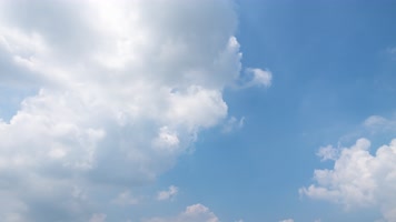 晴朗蓝天白云云彩云朵移动延时 晴朗蓝天白云云彩云朵移动延时