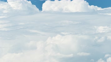 蓝天白云积雨云朵云彩天空延时 蓝天白云积雨云朵云彩天空延时