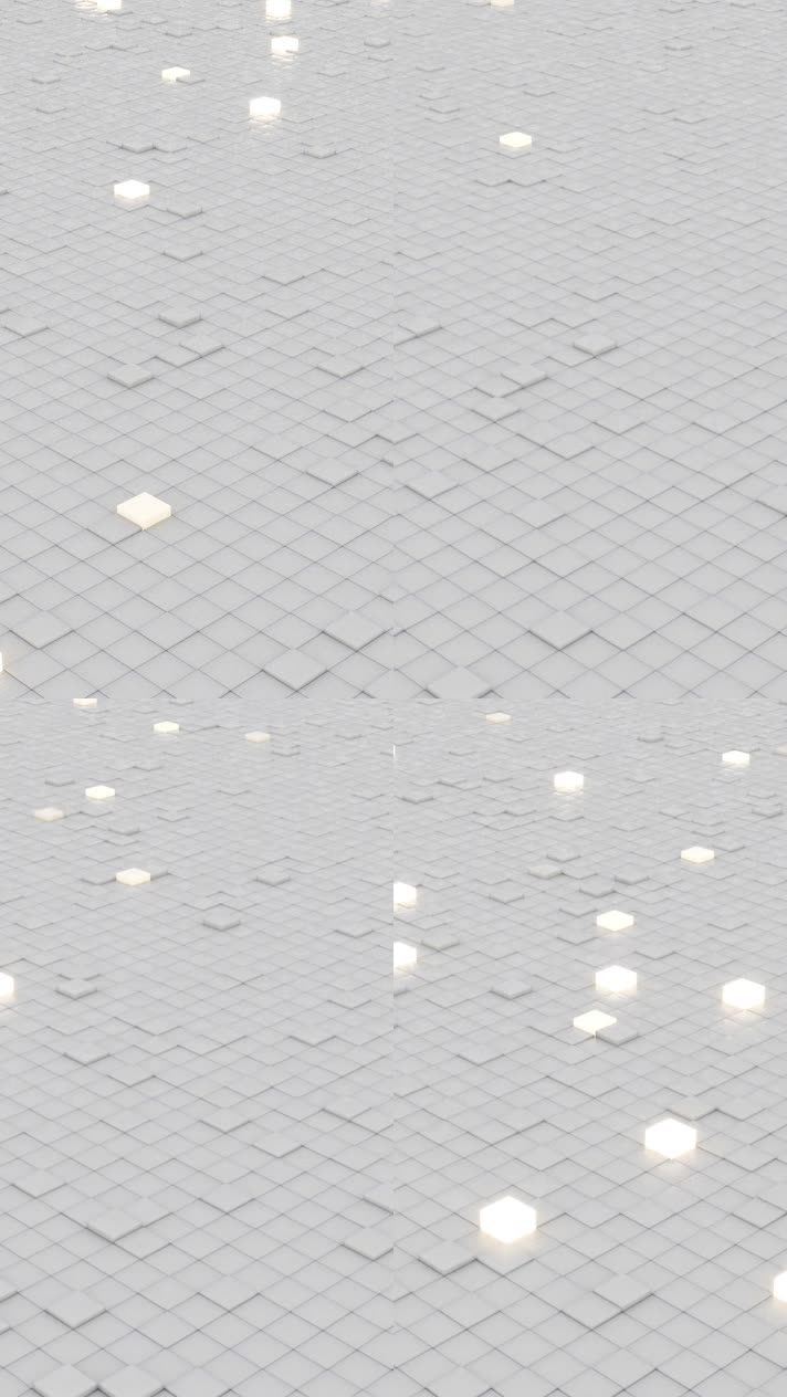 地面闪烁的方块