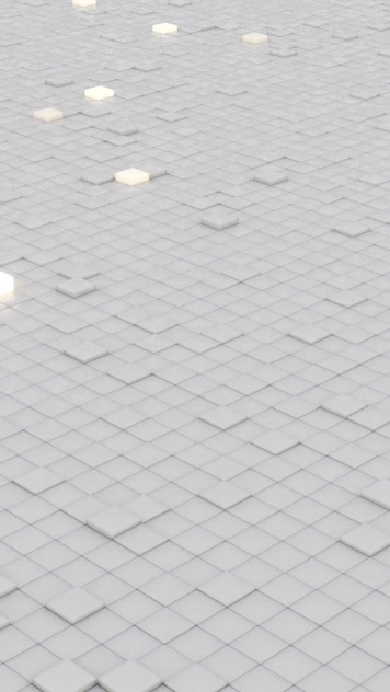 地面闪烁的方块