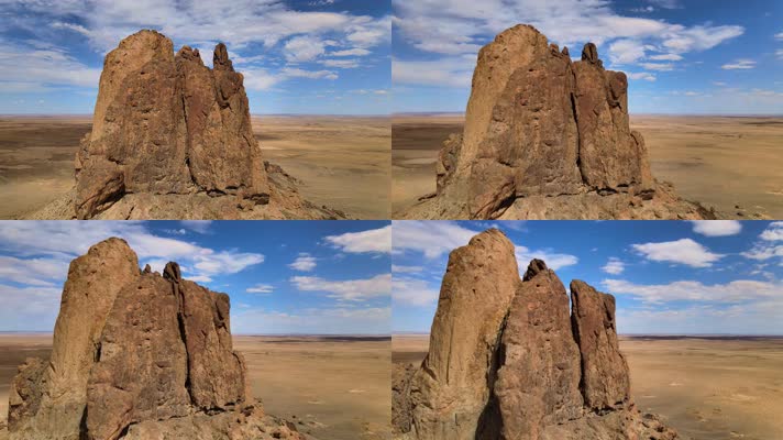 沙漠岩石景观