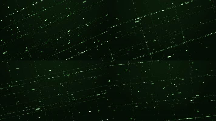 粒子激光线条形成的正方形穿梭