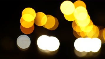 黄色光斑闪烁霓虹背景