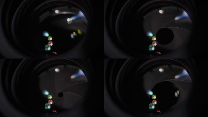 电影镜头光圈叶片镀膜反光