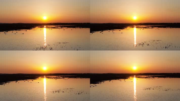 日出湖水暖 (3)草原湿地风光