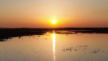 日出湖水暖 (3)草原湿地风光