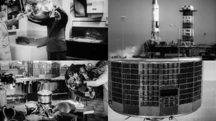 1960年美国第一颗气象卫星泰罗斯1号