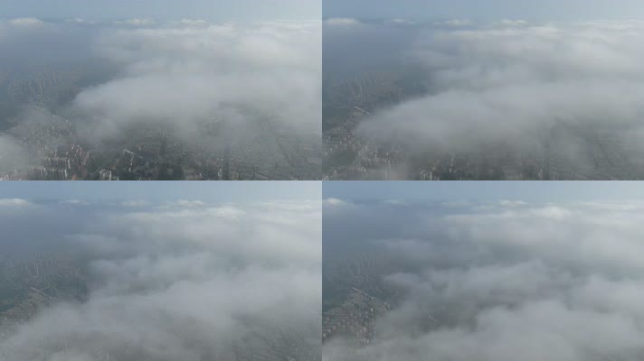 平流云下的城市