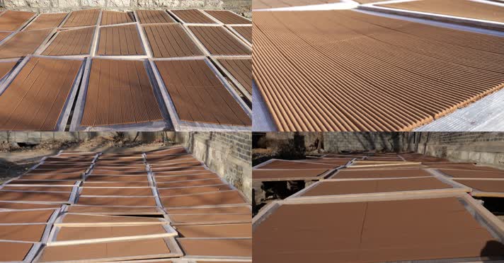 香 香火 放炮点香 火香 农村作坊 黄香 树木