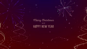 新年快乐圣诞快乐片头节日氛围喜庆