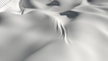 4组黑白绸布带通道