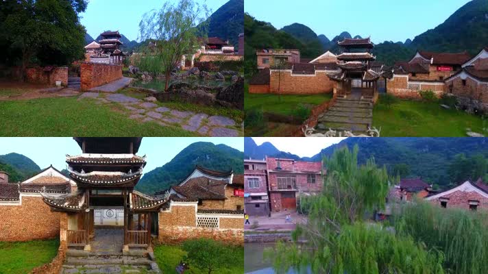 湖南千年古村江华上甘棠