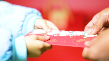 龙年过年拜年发红包特写春节节日喜庆素材4 龙年过年拜年发红包特写春节节日喜庆素材4