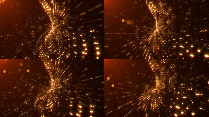 粒子星系运动循环背