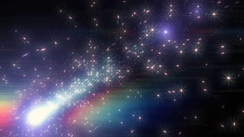 粒子星喷泉背景