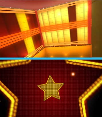 霓虹灯光时尚栏目转场6组【透明通道】