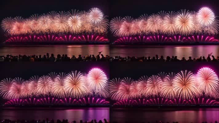 春节城市烟火绽放-3