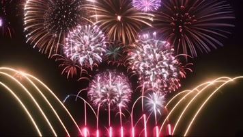 春节城市烟火绽放-1