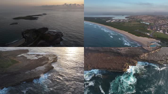 澳大利亚新南威尔士州卧龙岗日出4K