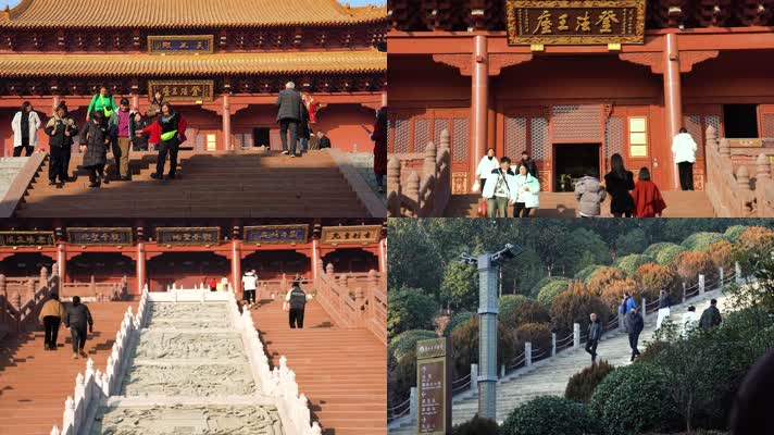 4K平顶山市香山普门禅寺风光