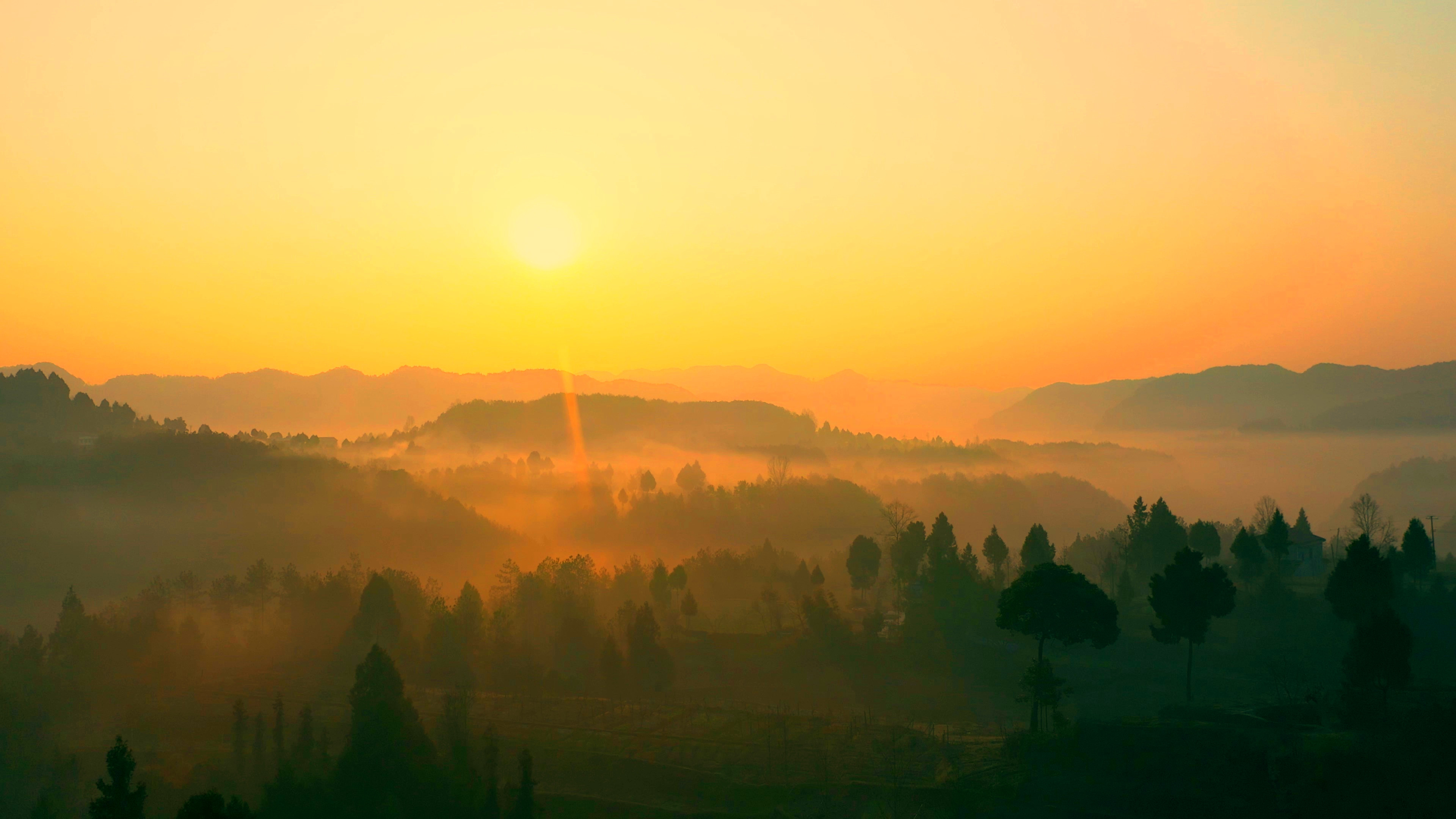 大兴安岭的秋天