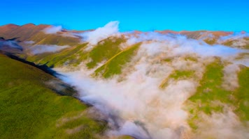 青藏高原地貌风光