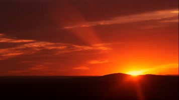 高山山脉日出 高山山脉日出