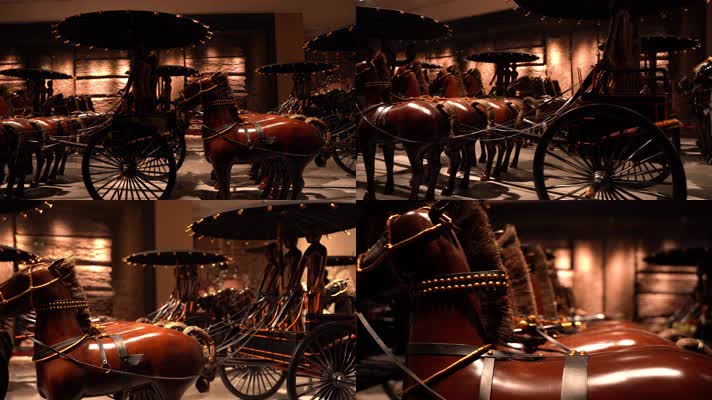 4K荆门博物馆兵马俑