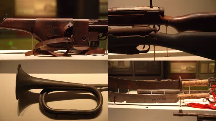 4K老式手枪步枪军刀武器兵器