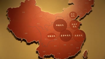 古代地图古文化遗址