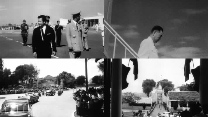 1960年 周恩来访问柬埔寨