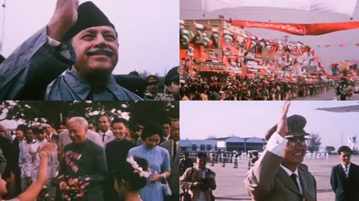 1966年 刘少奇出访 巴基斯坦 阿富汗 缅甸